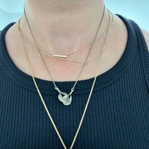 Sterling Silver Clasp Necklace